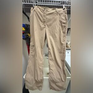 Women's Orvis Outdoor Performance straight leg Pants - RN 70534 - Size 10 khaki